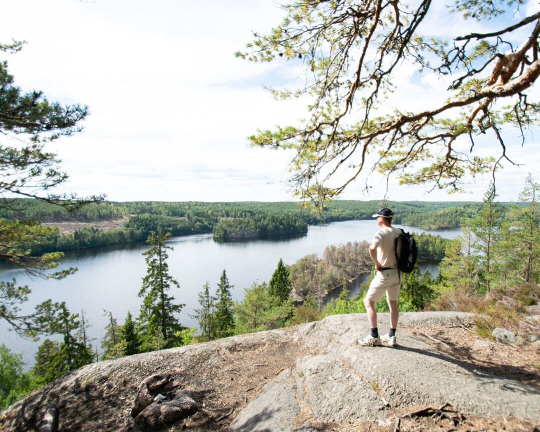Utsikt över Ågelsjön utsikt över ågelsjön